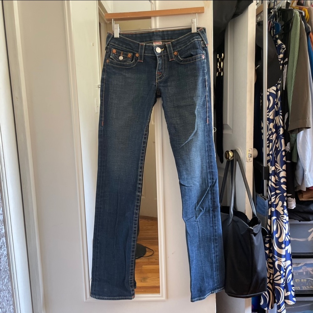 True Religion Low Rise Billy Shade K Vintage Jeans